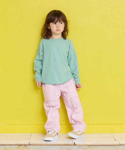 마키즈 키즈 바지 일본 유아 카고바지 패치 포켓 디자인 6컬러