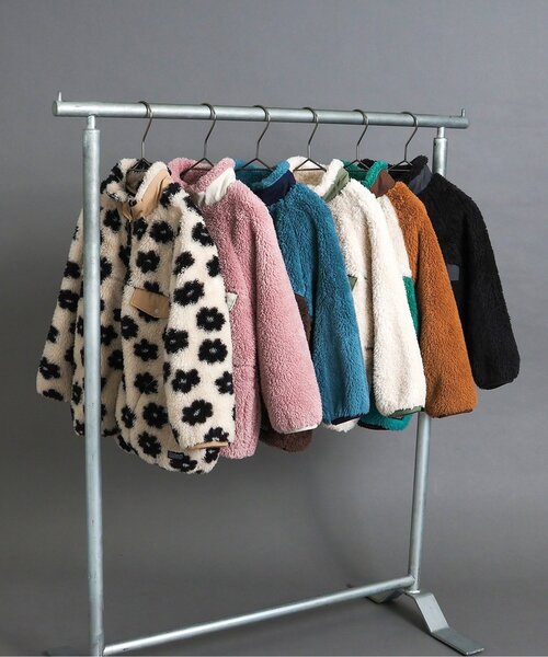 브리즈 키즈 후리스 일본 유아 플리스 퍼프리스 재킷 배색 디자인 6컬러