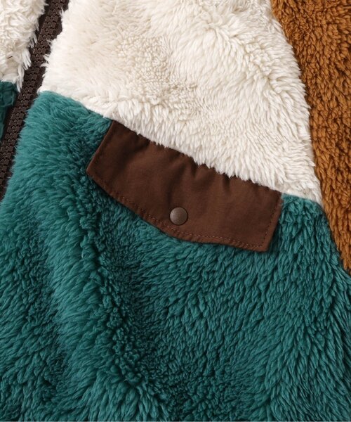 브리즈 키즈 후리스 일본 유아 플리스 퍼프리스 재킷 배색 디자인 6컬러