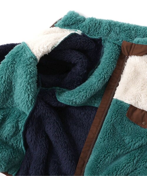 브리즈 키즈 후리스 일본 유아 플리스 퍼프리스 재킷 배색 디자인 6컬러