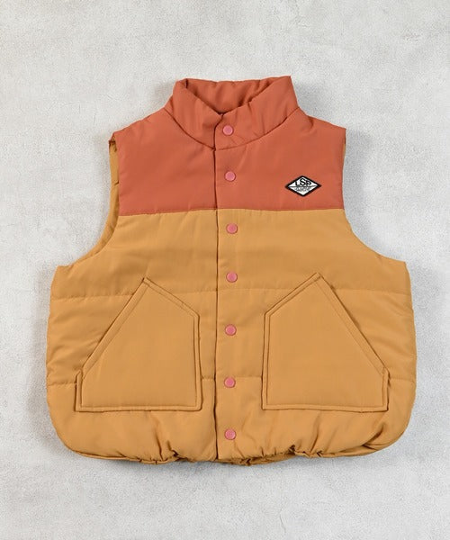 마키즈 조끼 일본 키즈 베스트 요크 퀼트 스냅버튼 데일리 4컬러