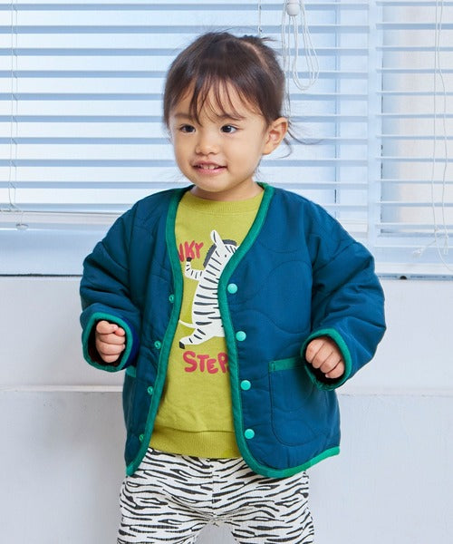 마키즈 가디건 일본 키즈 카디건 퀄트 재킷 머신워셔블 타입 6컬러