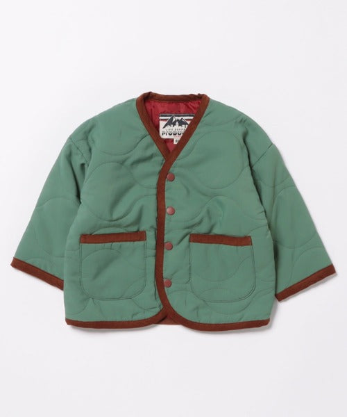 마키즈 가디건 일본 키즈 카디건 퀄트 재킷 머신워셔블 타입 6컬러