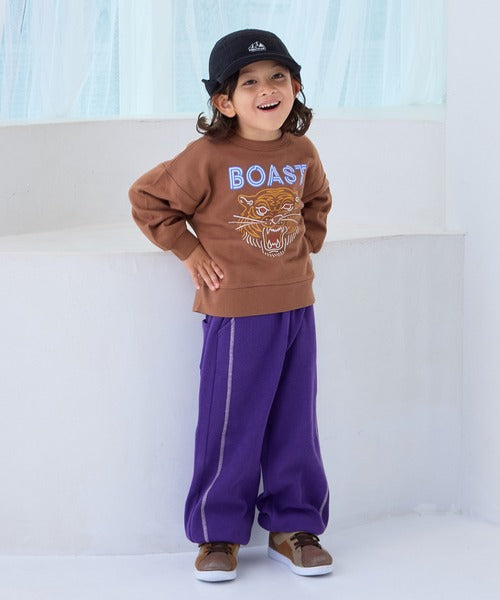 마키즈 키즈 바지 일본 유아 스웨트 팬츠 세로 줄무늬 디자인 5컬러