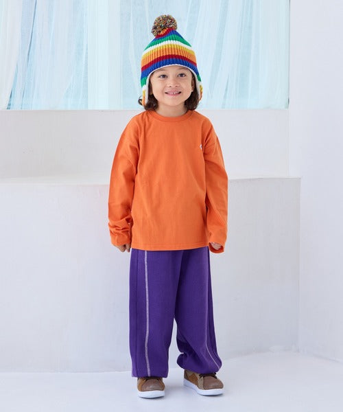 마키즈 키즈 바지 일본 유아 스웨트 팬츠 세로 줄무늬 디자인 5컬러