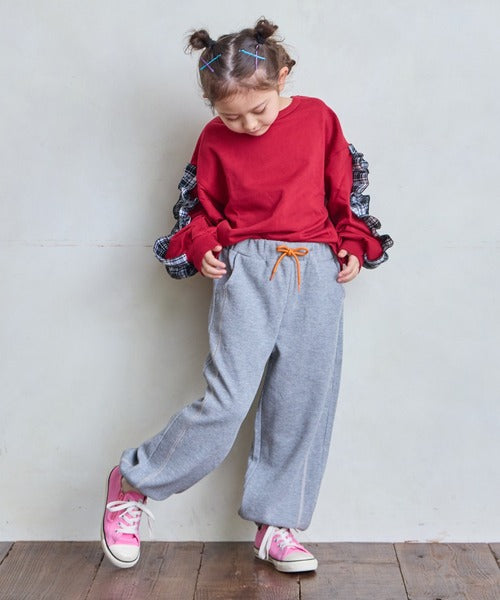 마키즈 키즈 바지 일본 유아 스웨트 팬츠 세로 줄무늬 디자인 5컬러