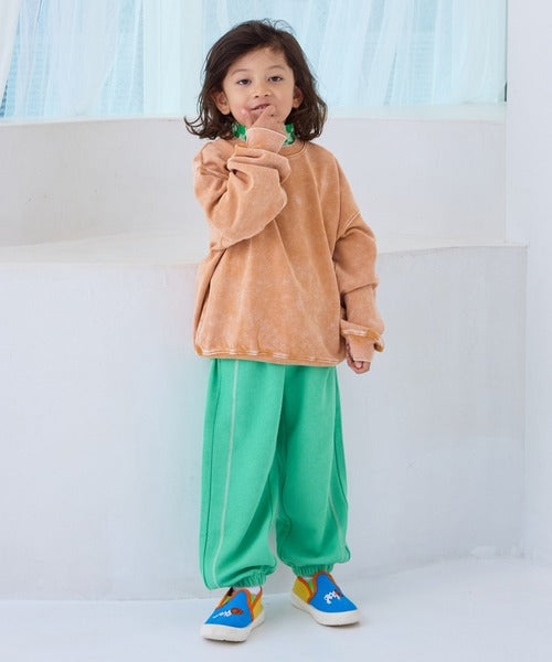 마키즈 키즈 바지 일본 유아 스웨트 팬츠 세로 줄무늬 디자인 5컬러