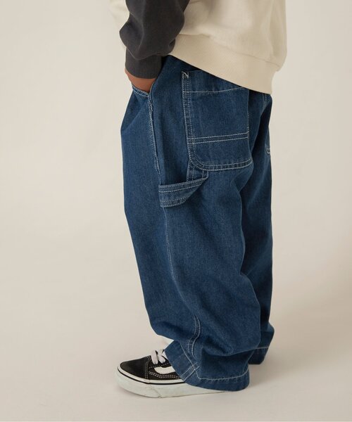 브리즈 키즈 바지 일본 유아 와이드 페인터 팬츠 스타치 포켓 6컬러