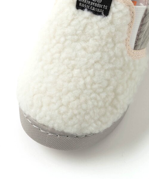 브리즈 키즈 신발 일본 유아 슬립온 겨울 보아 디자인 2컬러