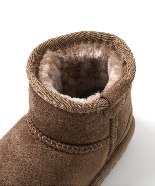 브리즈 키즈 신발 일본 유아 어그 보아 무톤 스웨이드 겨울 부츠 7컬러