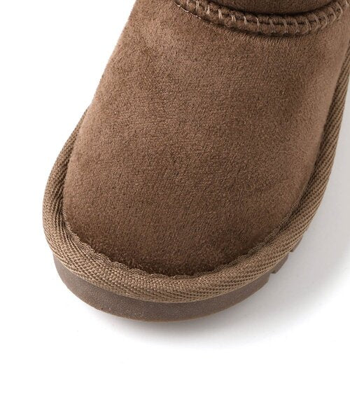 브리즈 키즈 신발 일본 유아 어그 보아 무톤 스웨이드 겨울 부츠 7컬러