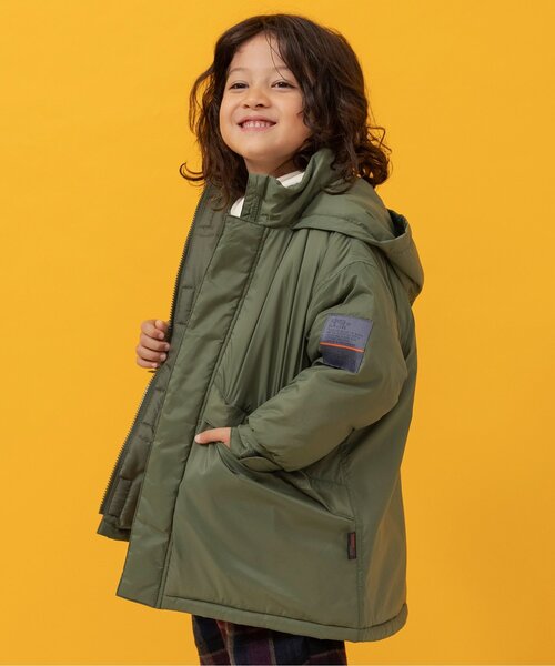 브리즈 키즈 패딩 일본 유아 몬스터 파카 후드 코트 M65 디자인 2컬러