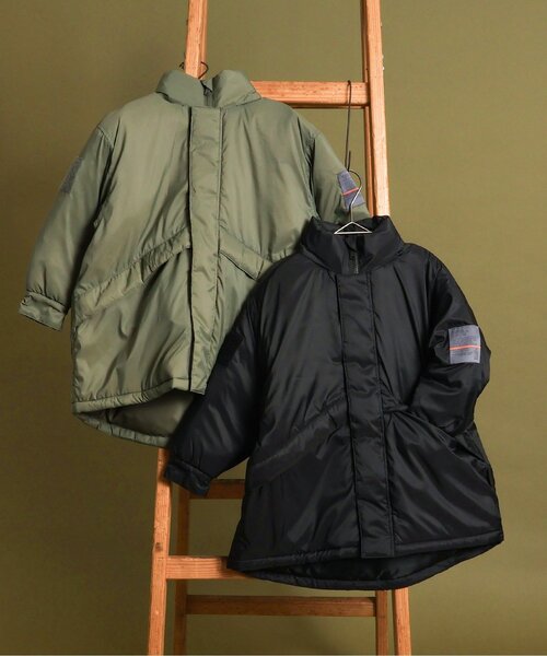 브리즈 키즈 패딩 일본 유아 몬스터 파카 후드 코트 M65 디자인 2컬러