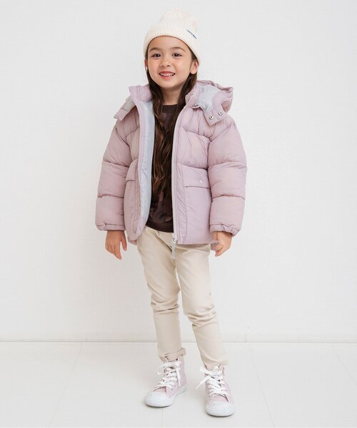 브리즈 키즈 패딩 일본 유아 후드 점퍼 경량 인서레이션 재킷 2웨이 8컬러