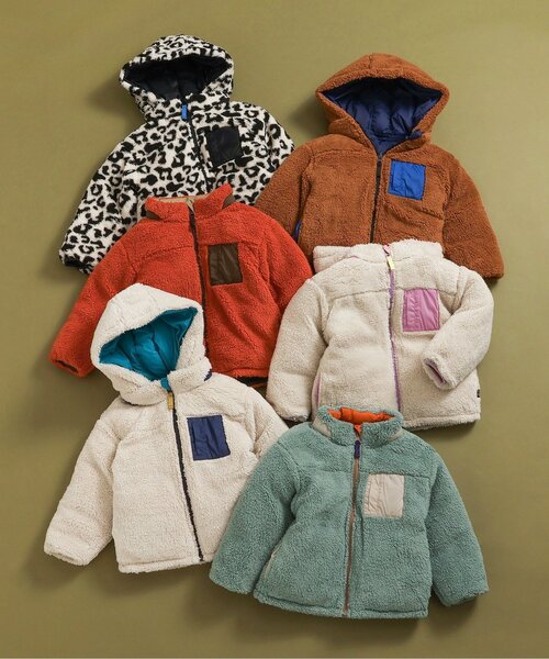 브리즈 키즈 패딩 일본 유아 블루종 리버시블 후드 4웨이 타입 6컬러