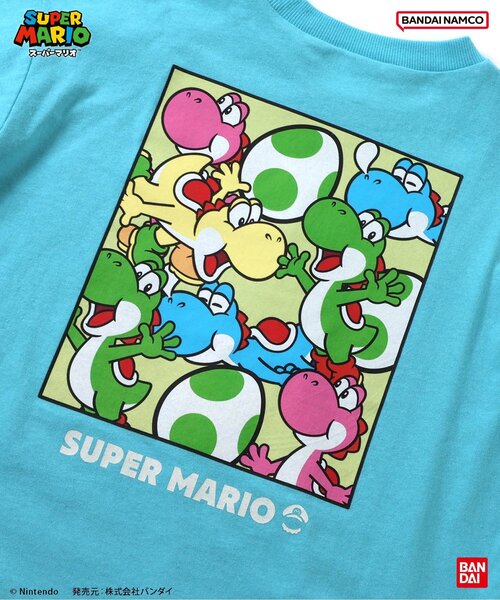 브리즈 키즈 티셔츠 일본 유아 긴팔티 닌텐도 슈퍼마리오 박스 맨투맨 6컬러