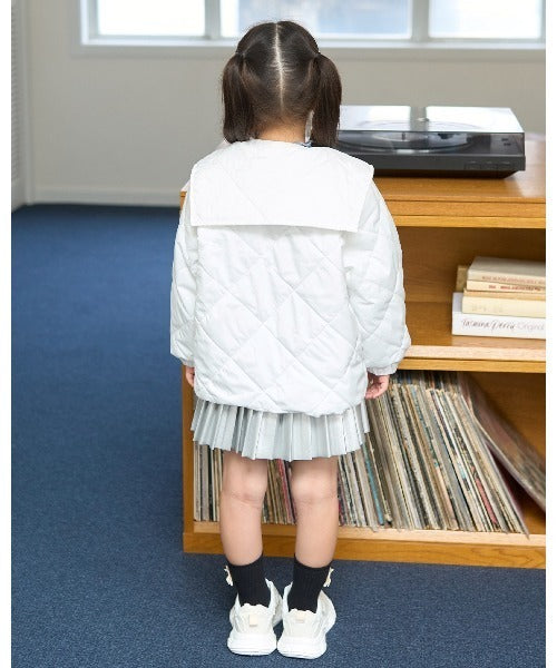 petit main 키즈 자켓 일본 쁘띠메인 유아 세일러 컬러 퀼팅 블루종 5컬러