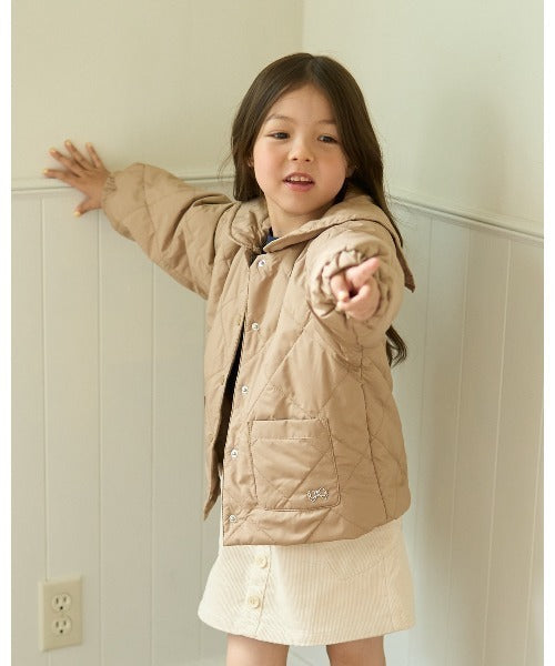 petit main 키즈 자켓 일본 쁘띠메인 유아 세일러 컬러 퀼팅 블루종 5컬러