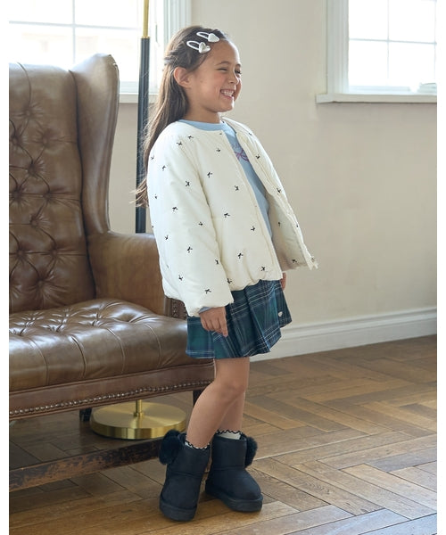 petit main 키즈 자켓 일본 쁘띠메인 유아 어소트 노카라 블루종 6컬러