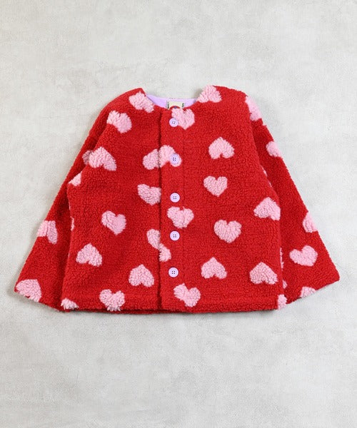 마키즈 키즈 자켓 일본 유아 후리스 자가드 보어 재킷 6컬러