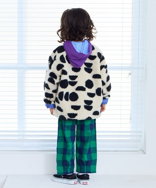 마키즈 키즈 자켓 일본 유아 후리스 자가드 보어 재킷 6컬러