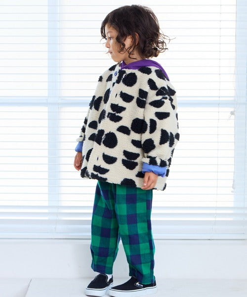 마키즈 키즈 자켓 일본 유아 후리스 자가드 보어 재킷 6컬러