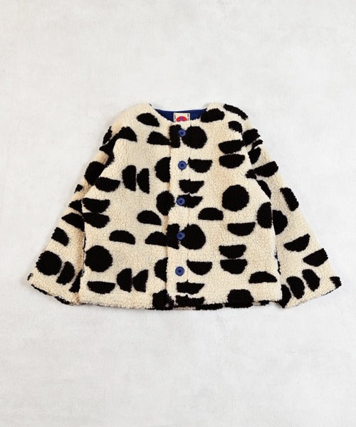 마키즈 키즈 자켓 일본 유아 후리스 자가드 보어 재킷 6컬러