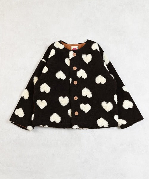 마키즈 키즈 자켓 일본 유아 후리스 자가드 보어 재킷 6컬러