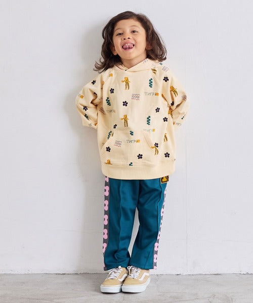 마키즈 키즈 티셔츠 일본 유아 긴팔티 소우가라 플라워 파커 맨투맨 4컬러