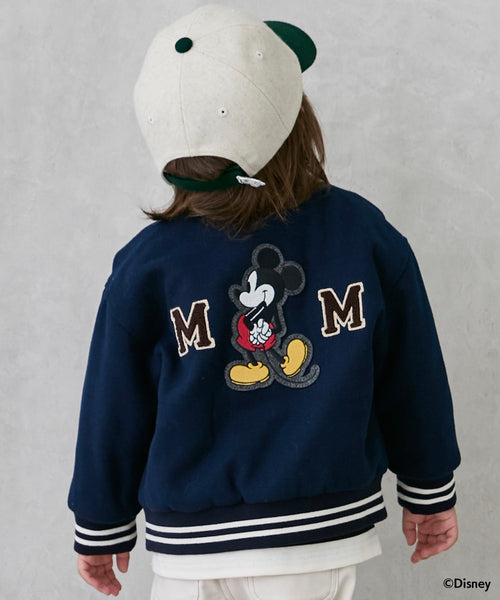 petit main 키즈 자켓 일본 쁘띠메인 유아 야구점퍼 디즈니 캐릭터 3컬러