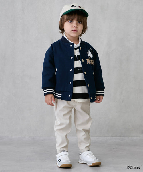petit main 키즈 자켓 일본 쁘띠메인 유아 야구점퍼 디즈니 캐릭터 3컬러