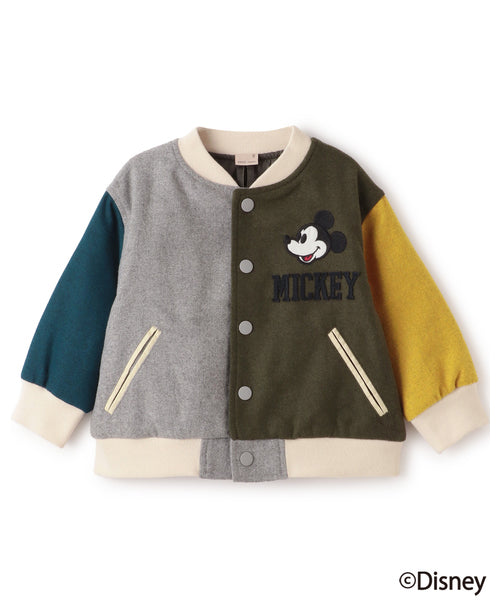 petit main 키즈 자켓 일본 쁘띠메인 유아 야구점퍼 디즈니 캐릭터 3컬러