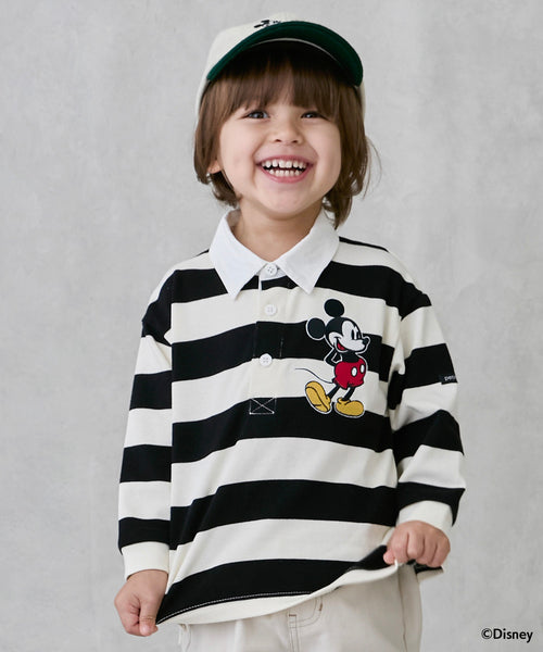 petit main 키즈 티셔츠 일본 쁘띠메인 유아 폴로티 디즈니 라거 긴팔티 3컬러