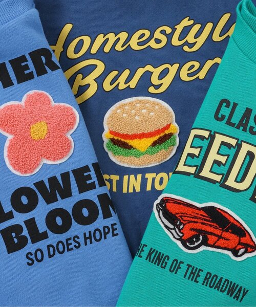 브리즈 키즈 티셔츠 일본 유아 긴팔티 사가라 트레이너 맨투맨 6컬러