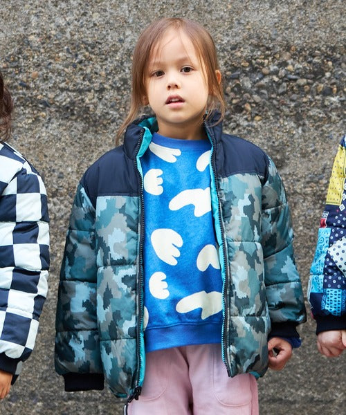 마키즈 패딩 일본 키즈 점퍼 블루종 리버시블 스탠드 디자인 4컬러