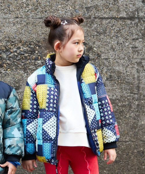 마키즈 패딩 일본 키즈 점퍼 블루종 리버시블 스탠드 디자인 4컬러