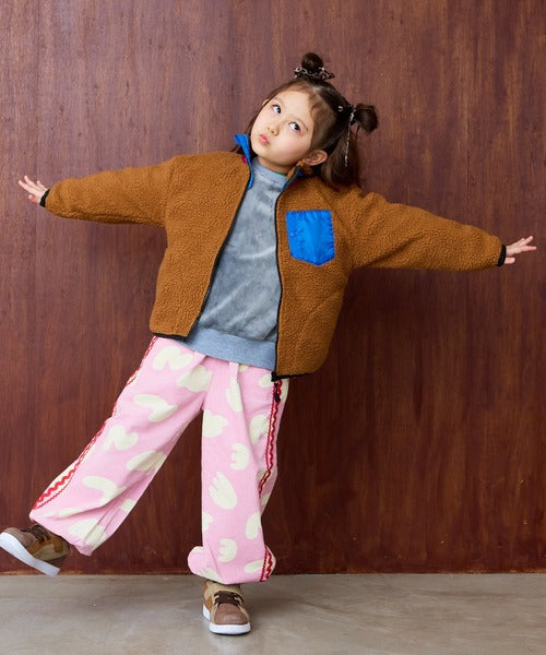 마키즈 키즈 자켓 일본 유아 후리스 리페스 보아 모코모코 디자인 5컬러