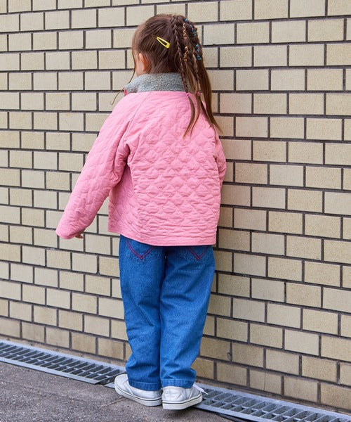 마키즈 키즈 자켓 일본 후리스 블루종 리버시블 보아 플리스 3컬러