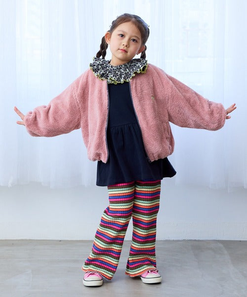 마키즈 자켓 일본 키즈 후리스 원포인트 보아 벌룬핏 집업 4컬러