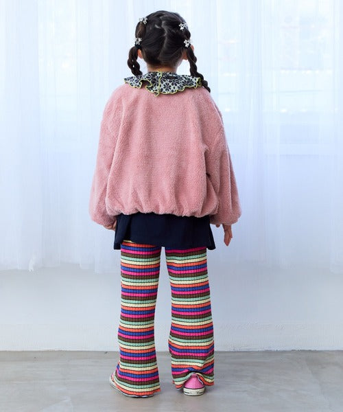 마키즈 자켓 일본 키즈 후리스 원포인트 보아 벌룬핏 집업 4컬러