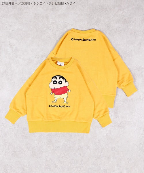 마키즈 키즈 티셔츠 일본 긴팔티 크레용 신짱 짱구 프린트 맨투맨 3컬러