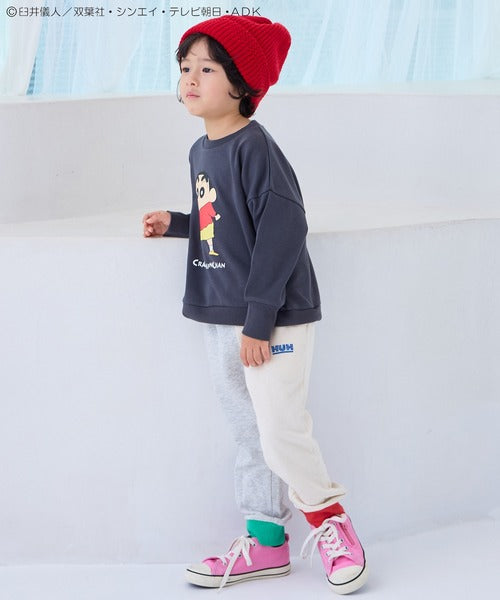 마키즈 키즈 티셔츠 일본 긴팔티 크레용 신짱 짱구 프린트 맨투맨 3컬러