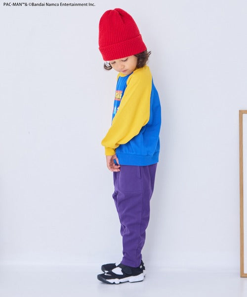 마키즈 키즈 티셔츠 일본 긴팔티 게임 팩맨 프린트 맨투맨 2컬러