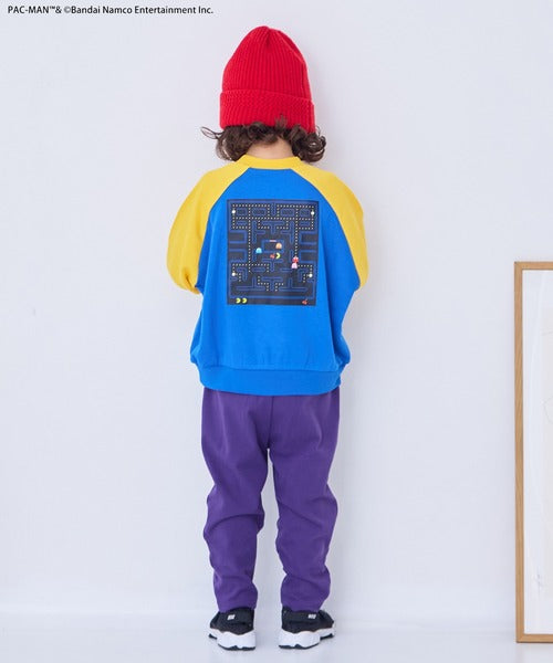 마키즈 키즈 티셔츠 일본 긴팔티 게임 팩맨 프린트 맨투맨 2컬러