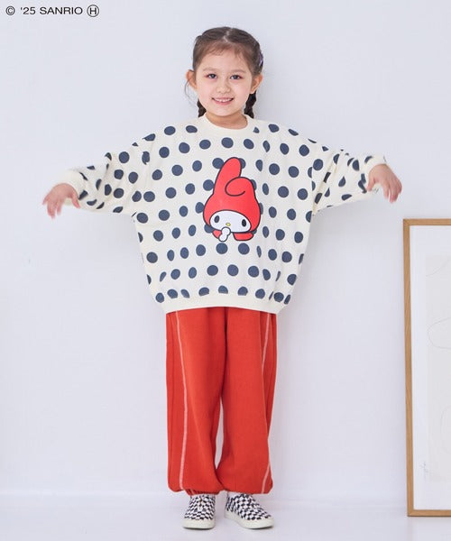 마키즈 키즈 티셔츠 일본 긴팔티 산리오 마이멜로디 캐릭터 맨투맨