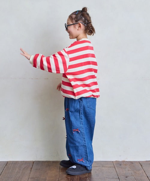 마키즈 키즈 티셔츠 일본 긴팔티 산리오 헬로키티 캐릭터 맨투맨