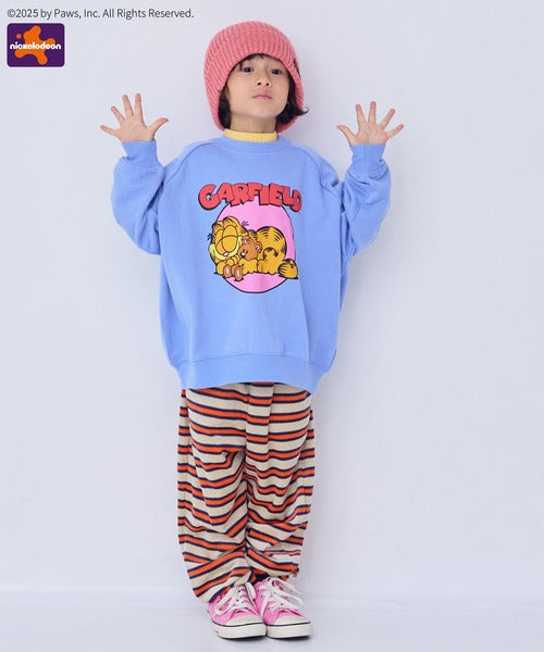 마키즈 키즈 티셔츠 일본 긴팔티 가필드 프린트 맨투맨 2컬러