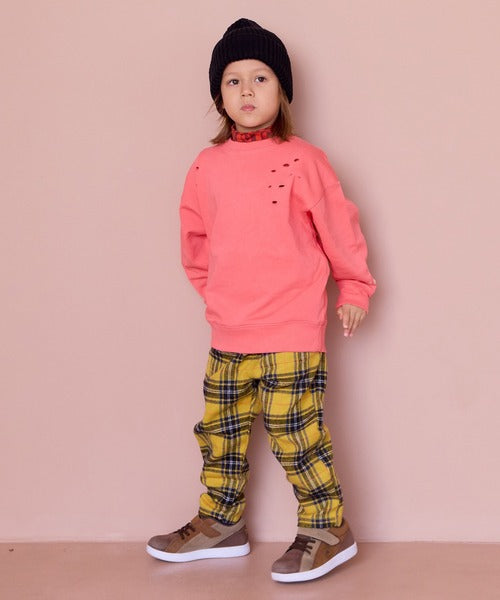 마키즈 키즈 바지 일본 유아 체크 팬츠 클래식 디자인 긴바지 5컬러