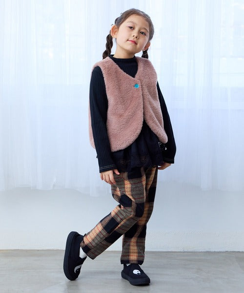 마키즈 키즈 바지 일본 유아 체크 팬츠 클래식 디자인 긴바지 5컬러