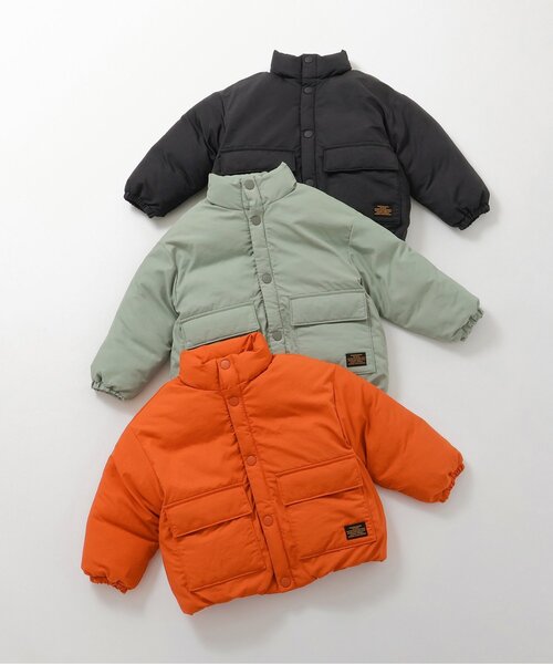 브리즈 키즈 패딩 일본 유아 다운 재킷 방한 아우터 워셔블 가공 3컬러